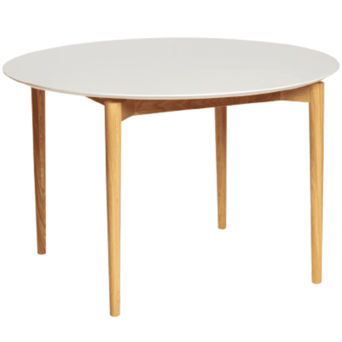 Mesa de comedor Barbara (roble/blanco)